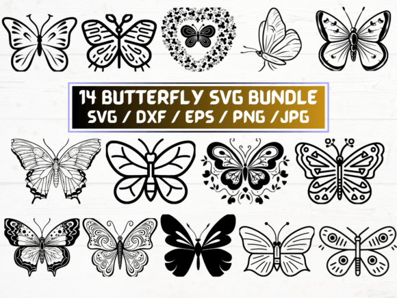 14 Butterfly SVG File: A Digital Asset for Creative Projects
