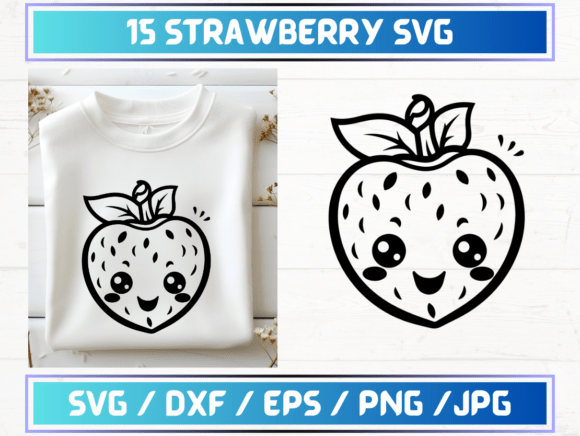 15 Strawberry SVG Files: A Versatile Digital Asset for Designers and Creators