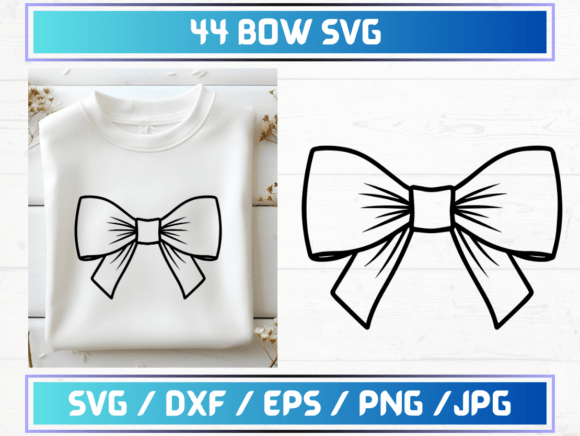 44 Bow SVG Files: A Versatile Digital Asset for Designers and Creators