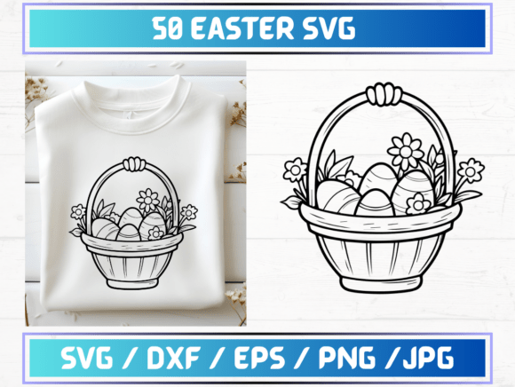 50 Easter SVG Files for Creative Projects and Digital Needs