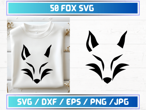 50 Fox SVG Files for Creative Projects