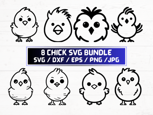 Chick SVG Bundle: A Versatile Digital Asset for Creators and Designers