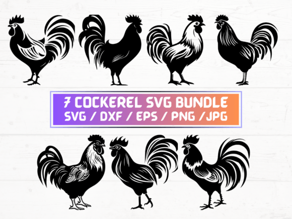 Cockerel SVG File: A Versatile Digital Asset for Designers and Creators