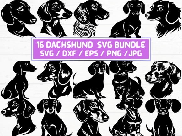 Dachshund Dog SVG: A Versatile Digital Asset for Creative and Professional Use