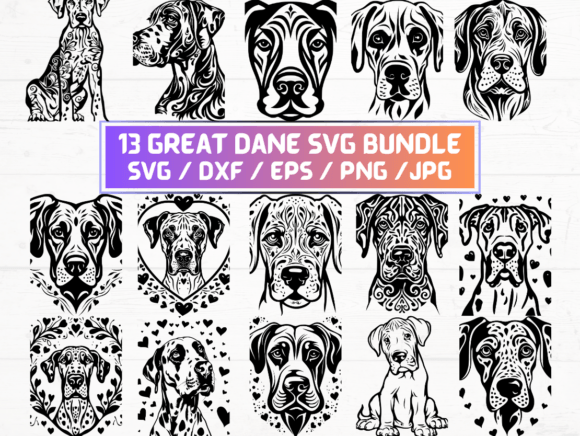 Everything You Need to Know About the Great Dane Dog SVG Bundle