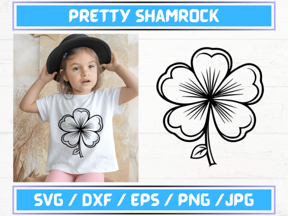 Pretty Shamrock SVG: A Versatile Digital Asset for Creative Projects