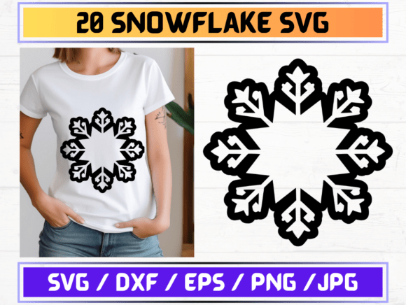 Snowflake SVG Bundle: A Digital Asset for Modern Creativity