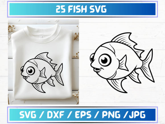 Unlocking Creativity with 25 Fish SVG Files: A Digital Asset for Modern Designers and Entrepreneurs