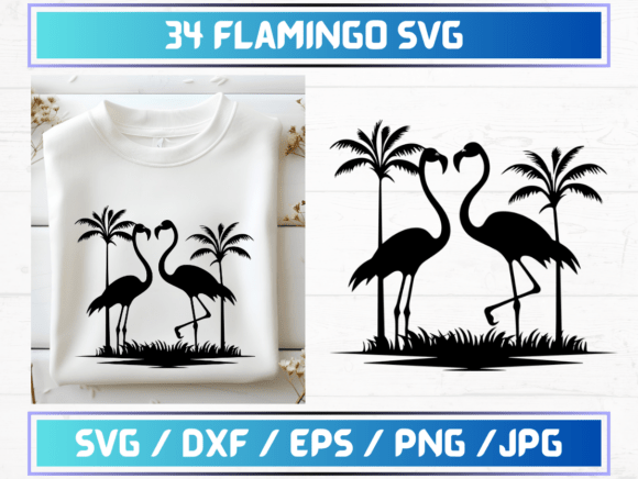 Unlocking Creativity with 34 Flamingo SVG Files: A Digital Asset for Modern Designers and Entrepreneurs