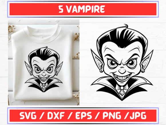 Vampire SVG Files and Vector Formats for Creative Projects