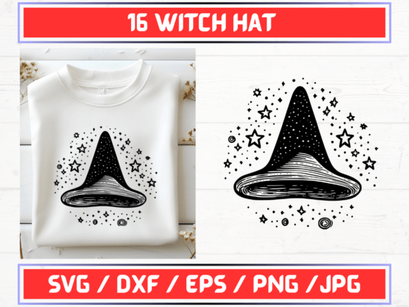 Witch Hat SVG, DXF, EPS, JPG, and PNG Files: A Complete Guide for Designers and Creators